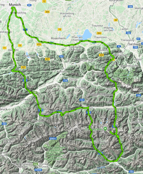 Großglockner - September / 18 / 2018 - 550 km - 10 Std. 20 min