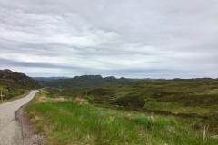 In den Highlands - Single-Track-Road - Westküste