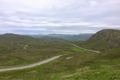 In den Highlands - Single-Track-Road - Westküste